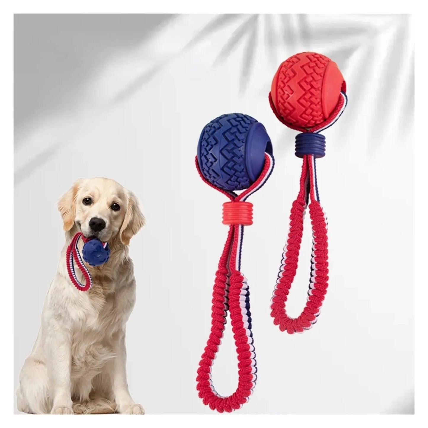 Interactive Dog Toy Ball Interactive Teether